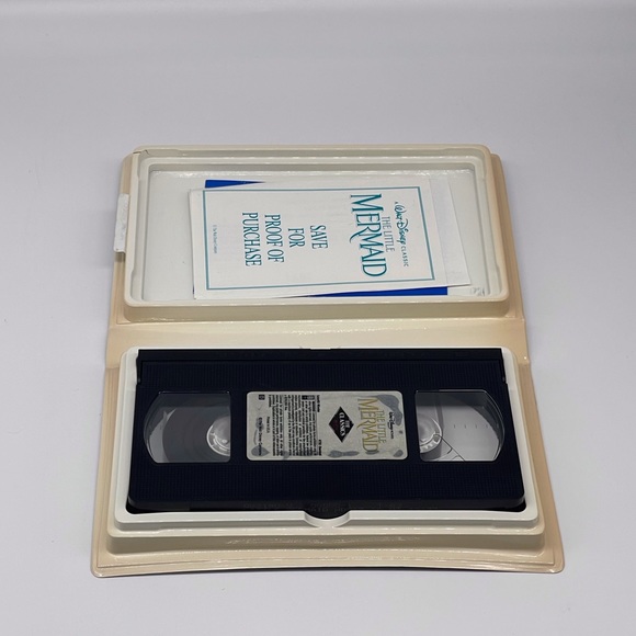 THE LITTLE MERMAID WALT DISNEY THE CLASSICS VINTAGE VHS - Picture 6 of 11
